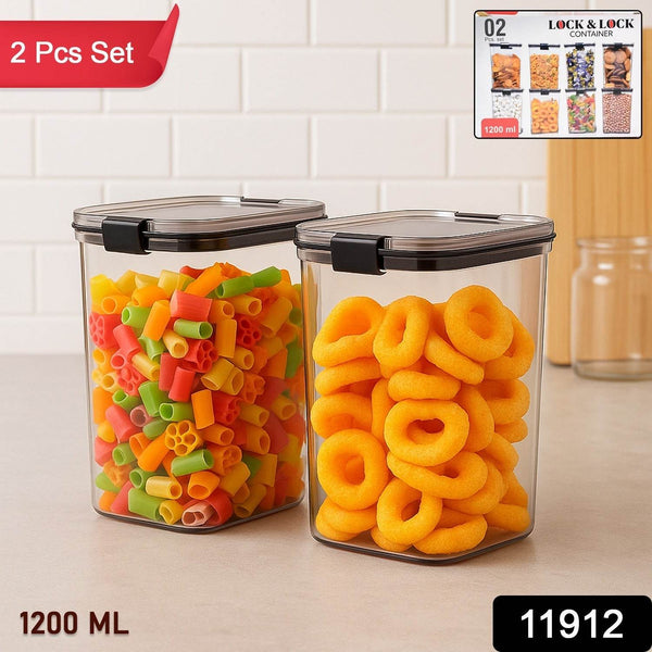 1200 ML Airtight Lock & Lock Food Storage Container Set – 2 Piece - dailyneed.life