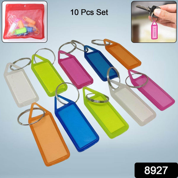 10 Pc Keychain Tag Label Used For Decorative Purpose On Keys And All - dailyneed.life