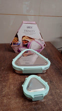 Ganesh Trinity 2-Piece Stainless Steel Triangle Lunch Box Set - dailyneed.life
