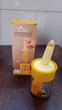 Plastic 2 in 1 Oil Dispenser Bottle with Silicone Basting Brush (1 Set) - dailyneed.life