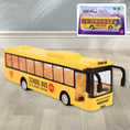 Inertia Bus Toys , High Simulation Yellow Fine Details Mini Bus Model Car Toys Prizes for Gift Collections - dailyneed.life