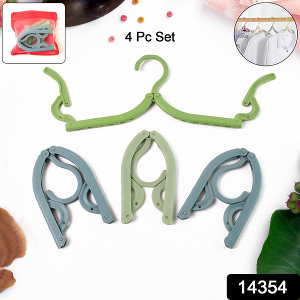 Travel Hangers, Portable Folding Clothes Hangers (4 Pc / Big) - dailyneed.life