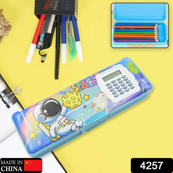 Magnetic Geometry Box - Double-Sided Pencil Case with Calculator for Students - dailyneed.life