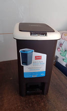 Apex Plastic Push N Pedal Dust Bin | Hands-Free Operation, Compact Design 6.5 Liters (1 Pc / Mix Color) - dailyneed.life