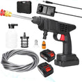 Double Battery 48V Rechargeable Electric, Car Washer Gun (1 Set) - dailyneed.life