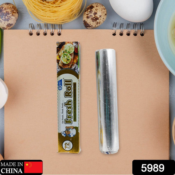 Premium Quality Food Grade Aluminum Foil Roll Heavy Duty Non Stick Thick Aluminum Foil Sheet Baking Grilling Tool 72Mtr (1Pc) - dailyneed.life