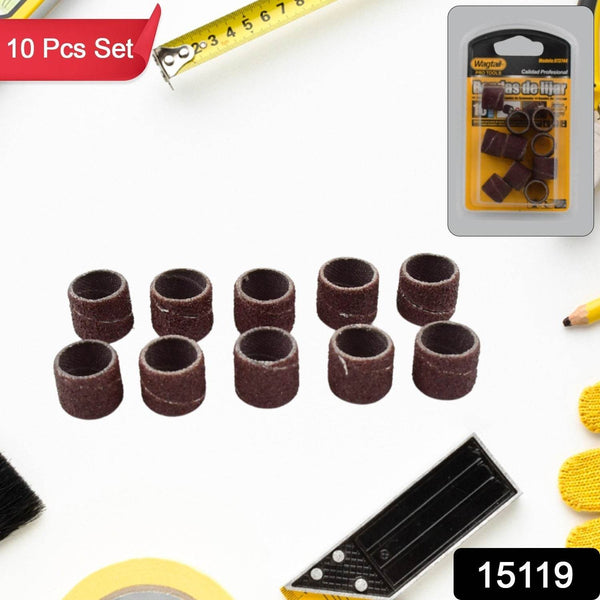Drum Polishing Kit, Drum Sanding Sleeves Widely Used (10 Pcs Set) - dailyneed.life