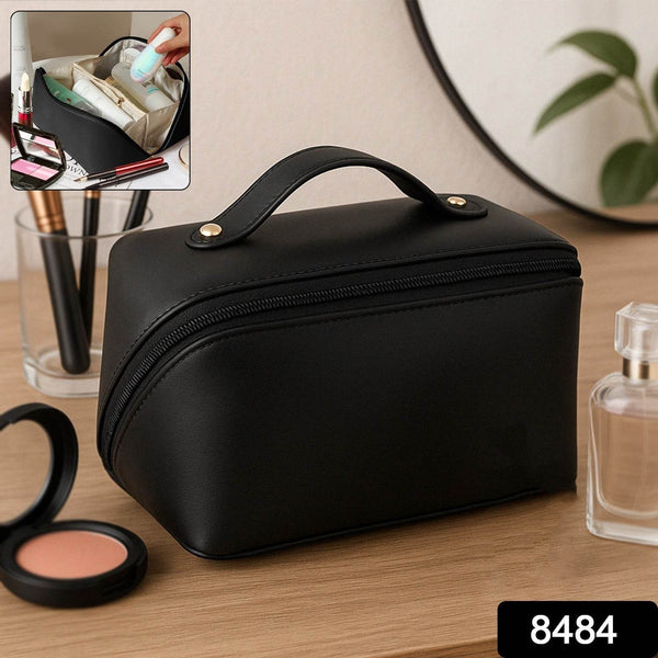 Premium Travel Makeup & Toiletry Organizer Pouch with Zipper & Handle (1 Pc / Mix Color) - dailyneed.life