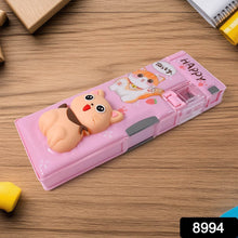 Magnetic Pencil Case / Compass Box With Sharpener (1 Pc) - dailyneed.life