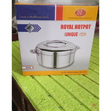 Royal Unique Hot Pot Stainless Steel Insulated Serving Casserole with Lid Handle (2000 ML) - dailyneed.life