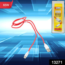 Type C data cable Fast Charging Data Cable (1000 MM / 65W / 1 Pc) - dailyneed.life
