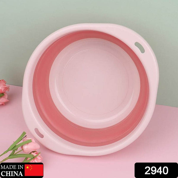 Portable Collapsible Tub with Hanging Hole - dailyneed.life