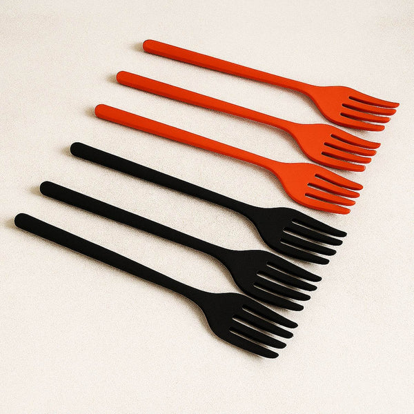 Silicone Flexible Forks, Silicone Cooking Fork Heat Resistant, Multifunctional Nonstick Blending Fork (6 Pcs) - dailyneed.life