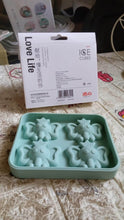 Silicone Cartoon Shape 4 Grid Ice Cube Tray Ice Cube Molds Trays Small Cubes Tray For Fridge, Flexible Silicon Ice Tray (1 pc) - dailyneed.life