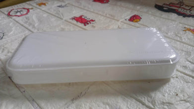 Multipurpose White Compass Pencil Box | 3-Compartment School Case | Ideal Birthday Gift for Kids - dailyneed.life