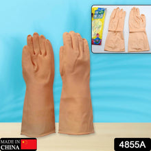 Multipurpose Natural Gum Rubber Reusable Cleaning Gloves - dailyneed.life