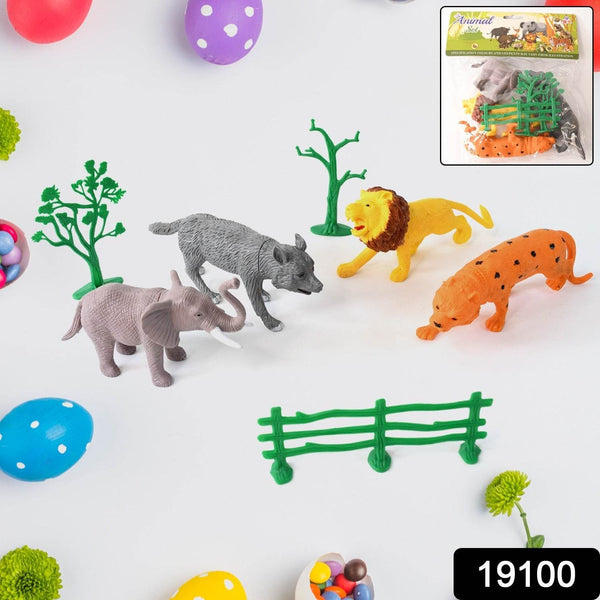 TTG Small Wild Animal Toy Set for Kids (Pack of 4 Animals) - dailyneed.life
