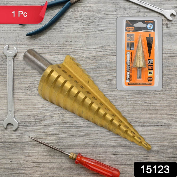 Step Drill Bit For Metal, High-Speed Steel Step Drill Bit (1 Pc / 4-32 MM) - dailyneed.life