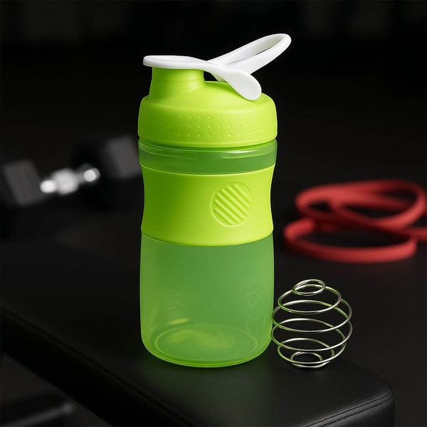 Shaker Bottle for Protein Mixes Pre Workout Shaker Bottles with A Small Stainless Blender Ball and Grip, BPA Free - dailyneed.life