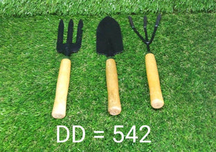 Gardening Tools - Hand Cultivator, Small Trowel, Garden Fork (Set of 3) - dailyneed.life