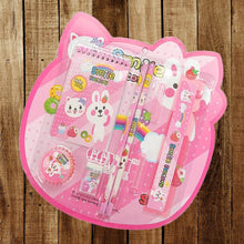 8 in1 Mix Stationery Gift Set for Kids, Stationary Set Including Pencil Ruler Rubber Pencil Sharpener, Pencil Cover, School, Office Product Gift - dailyneed.life