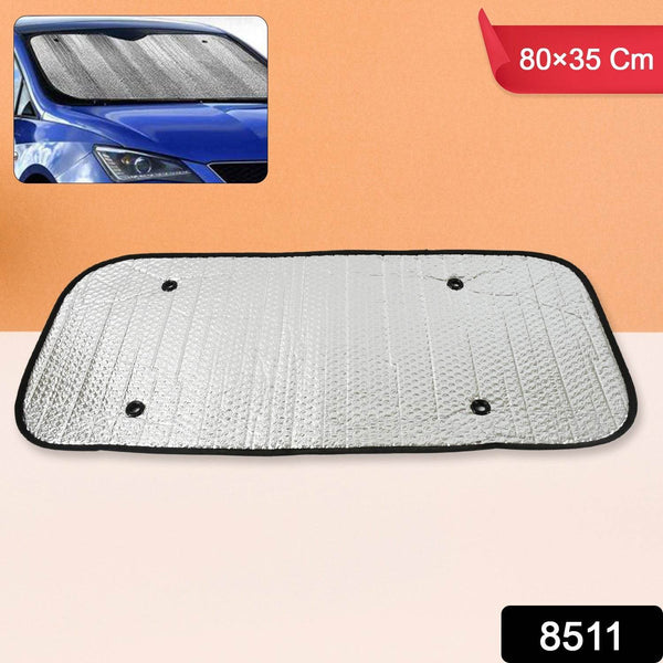 Car Windshield Sun Shade, Blocks UV Rays Sun Visor Protector, Keeps Your Vehicle Cool Sunshade for Cars, SUVs, Trucks, and Vans (80×35 Cm) - dailyneed.life