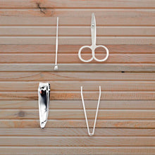 Mini Nail Clipper Set Beauty Nail Tool Set Multifunctional Beauty Set With Plastic Storage Case, (4 Pc Set) - dailyneed.life