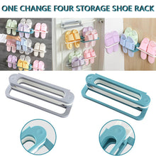 Multifunction Folding Slippers / Shoes Hanger Organizer Rack - dailyneed.life