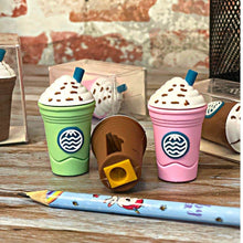 2In1 3D Cute Coffee Or Ice cream Shape sharpner Like Rotary Manual Pencil Sharpener for Kids Ice Cream Style Office School Supplies, Back to School Gift for Students,Kids Educational Stationary kit, B'Day Return Gift (24 Pcs Set) - dailyneed.life