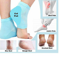 Heel Pain Relief Silicone Gel Heel Socks (Multicolor) - dailyneed.life