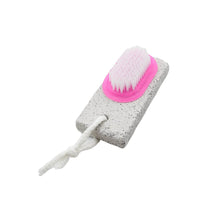 Hand and Foot Brush with pumice stone to Remove Dead Skin & Callus Stone Foot Scrubber Pedicure Brush For Dead Skin - dailyneed.life