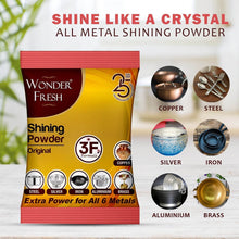Shining Powder, Cleans and Polishes Copper, Brass, Silver, Aluminum, Iron, and Steel, Removes Tarnish and Oxidation (200 GM) - dailyneed.life
