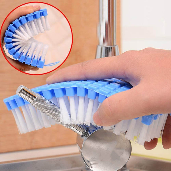 Flexible Plastic Cleaning Brush for Home, Kitchen and Bathroom, - dailyneed.life