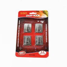 Self- Adhesive Hooks, Heavy Duty Wall Hooks Hangers Stainless Steel Waterproof Sticky Hooks for Hanging Robe Coat Towel Kitchen Bathroom and. - dailyneed.life