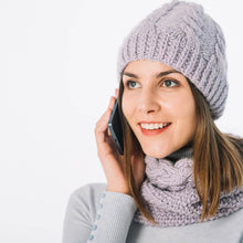 Cap for Winter Woolen Knitted Black Inside Fur Caps - dailyneed.life