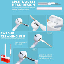 5in1 Multi-Function Soft Dust Clean Bush for Computer Cleaning, with Corner Gap Duster Keycap Puller Remover for Gamer Pc (White) - dailyneed.life