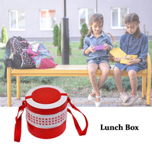 2layer Adjustable Insulated Tiffin Set of 1, Blue 3 Containers Lunch Box - dailyneed.life