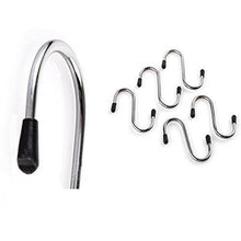Heavy Duty S-Shaped Stainless Steel Hanging Hooks - 5 pcs - dailyneed.life