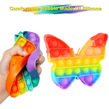 Fidget Toy Push Bubble Fidget Sensory Toy for Kids and Adults Fidget per Stress Reliever Sensory Fidget pers (Butterfly & Car Shape / 1 Pc) - dailyneed.life