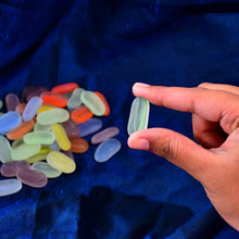 Glass Gem Stone, Flat Round Marbles Pebbles for Vase Fillers, Attractive pebbles for Aquarium Fish Tank. - dailyneed.life