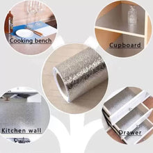 Aluminium foil for Kitchen and Aluminium Foil Paper Sticker Roll for Kitchen Wall, Drawers. (60cmx2Meter) - dailyneed.life
