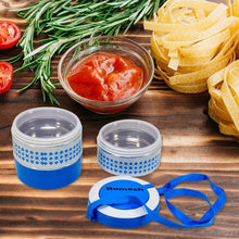 Customized 3 layer Adjustable Insulated Tiffin Set of 1, Blue 3 Containers Lunch Box - dailyneed.life