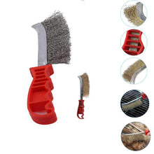 Stainless steel wire hand brush metal cleaner rust paint removing tool - dailyneed.life