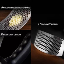 Stainless Steel Garlic Presser / Crusher (Multicolor) - dailyneed.life