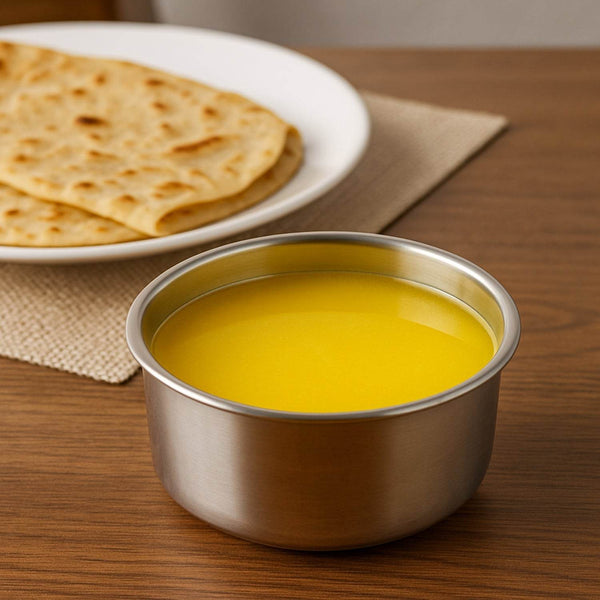 Stainless Steel Table Small Dish Bowl Plate Set for Side Dish, Sauce (1 Pc) - dailyneed.life