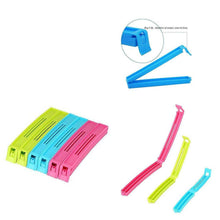 Plastic Snack Bag Clip Sealer Set (18 Pcs, Multicolour) - dailyneed.life