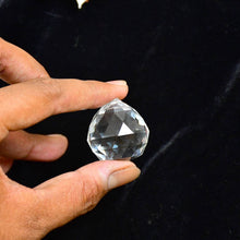 White Crystal Ball Hanging Crystal Ball for Home and Office or Car Decor. - dailyneed.life