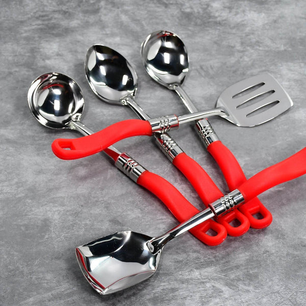 Stainless Steel Serving Spoon Set 5 pcs. - dailyneed.life