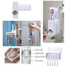 Toothpaste Dispenser & Tooth Brush Holder - dailyneed.life