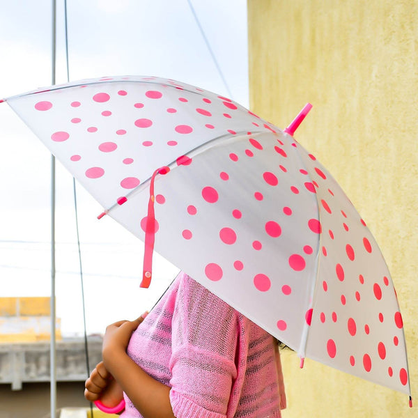 Dot Printed Umbrella for Men and Women Multicolor - dailyneed.life